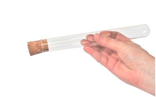 Probówka szklana  200 mm *25 mm z korkiem