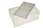 Terrarium dla mrówek XL 26×16×11 cm – arena akrylowa z siatką
