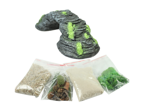 Zestaw ozdób do formikarium z mostkiem