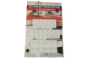 Samoprzylepne odbojniki silikonowe (46 szt)