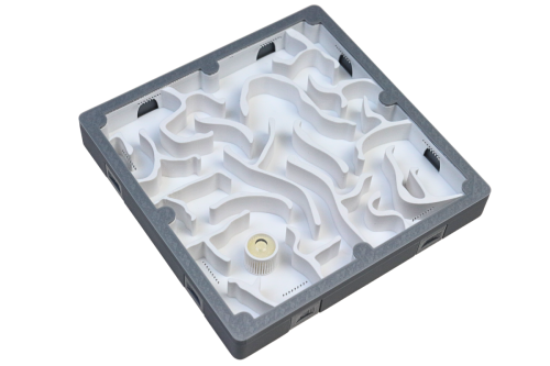 Gniazdo L białe korytarze- do hodoli mrówek w domu