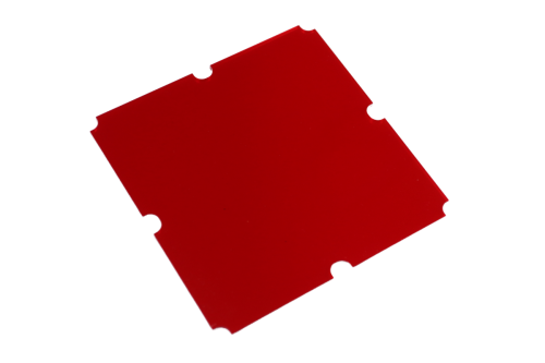 Czerwona pokrywa ochronna do gniazda L do hodowli mrówek