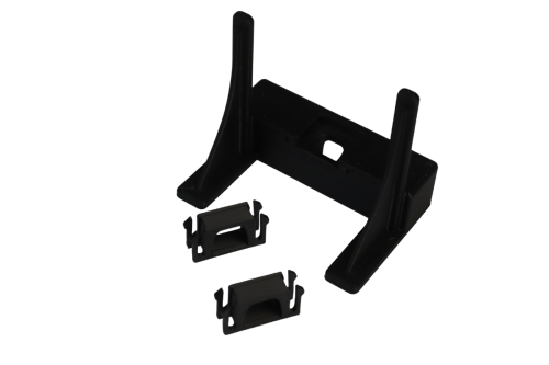 Wspornik firmy AntCenter do formikariów modułowych BlackAnt- podłączanie gniazd dla mrówek w pionie