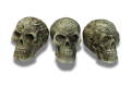 Trupia czaszka dekoracyjna 5 cm z wymyślnymi wzorami- ozdoba do terrarium dla mrówek