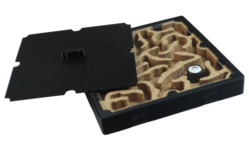 Gniazdo 14x14 BlackAnt z pokrywą czarną do hodowli mrówek