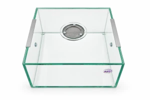 Terrarium dla mrówek – arena szklana 20×20×10 cm (otwór wentylacyjny fi50)