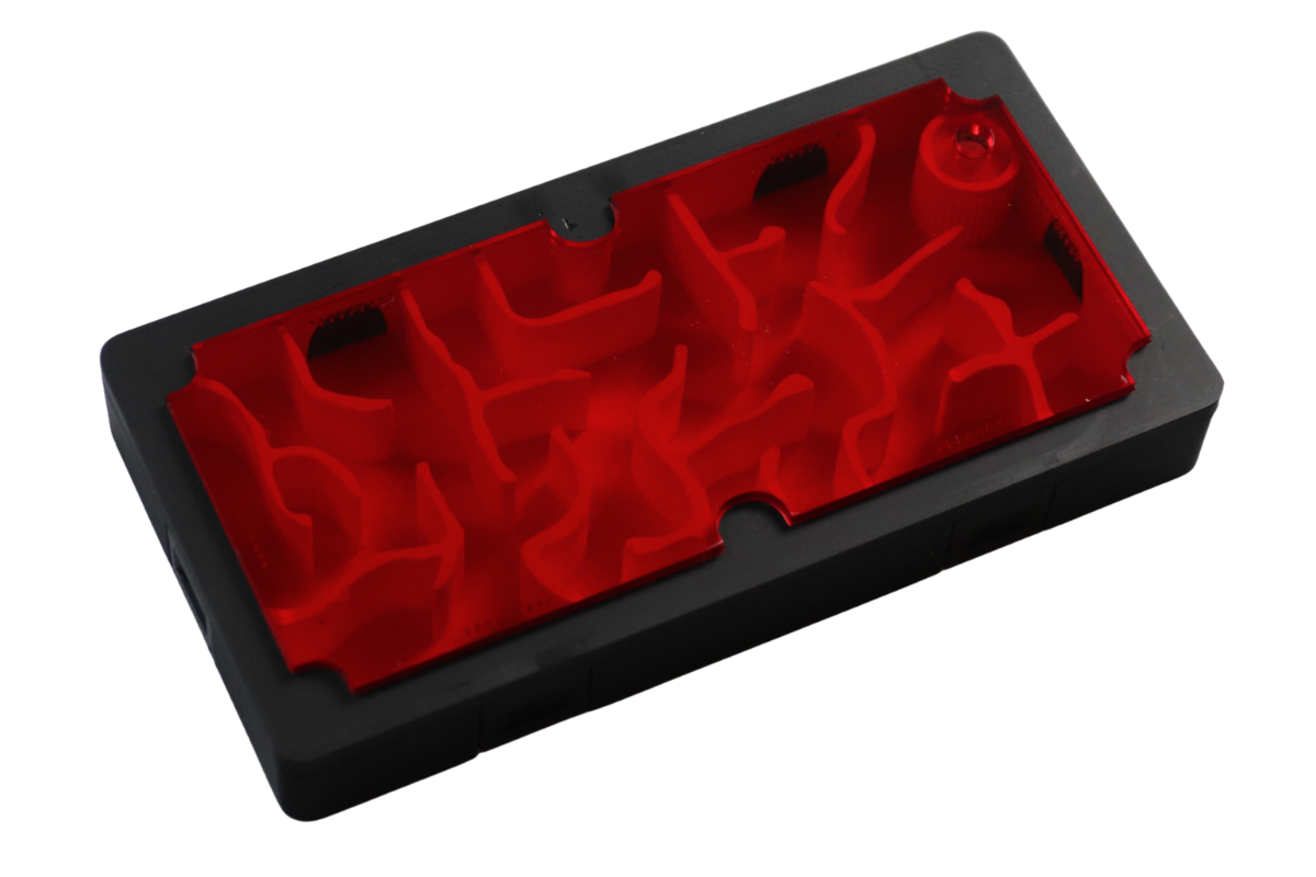 Gniazdo dla mrówek BlackAnt z czerwoną pokrywą