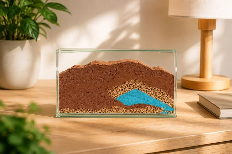 Formikarium ziemne Sandwich do hodowli mrówek