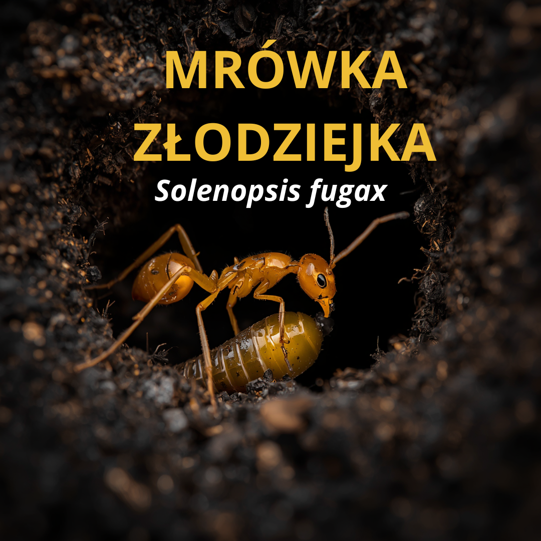 Mrówka złodziejka – jak działa Solenopsis fugax i czym jest lestobioza?